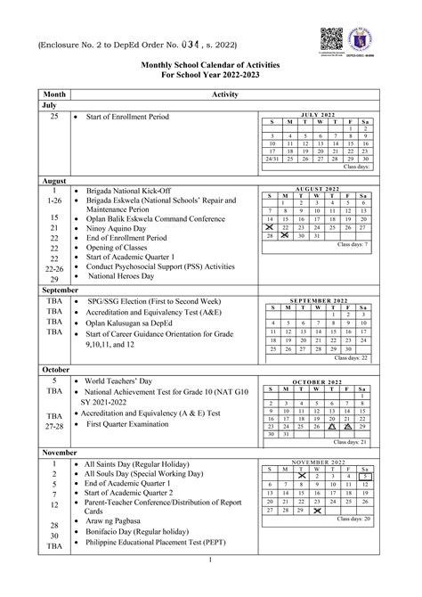 NEW SCHEDULE OF .